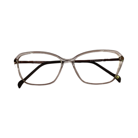 David Jhon Dj08002 Acetate Brown Cat Eyes Full Frame 53
