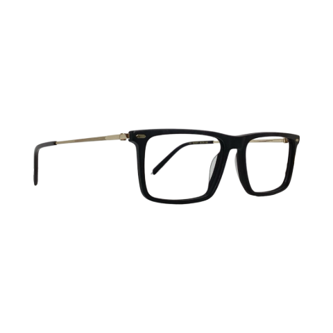 David Jhon Dj0477 Tr Flexi Black Gold Rectangle Full Frame 55