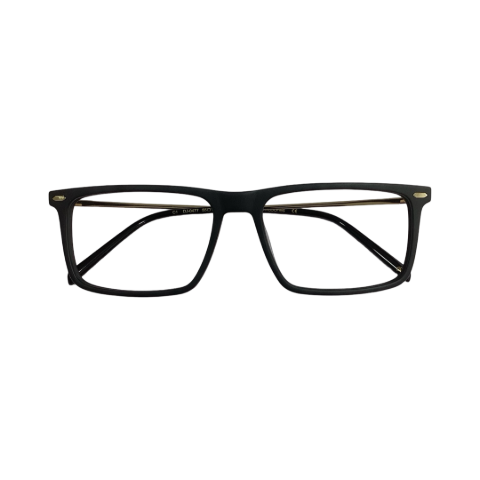 David Jhon Dj0477 Tr Flexi Black Gold Rectangle Full Frame 55