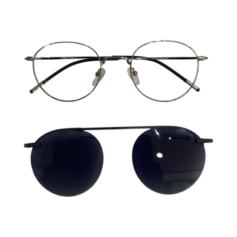 Wolfeyes Ns58015 Metal Silver Round Full Frame 49