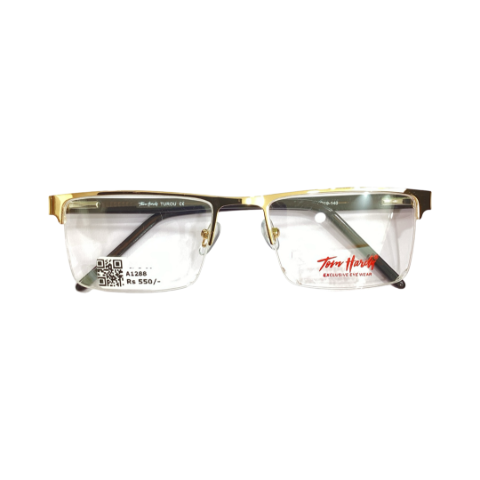 Tom Hardy 822023 Metal Gold Rectangle Half Frame 54