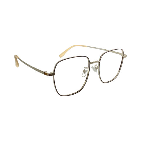 Jhon Carlose Yl158018 Metal Metalic Gray Square Full Frame 54