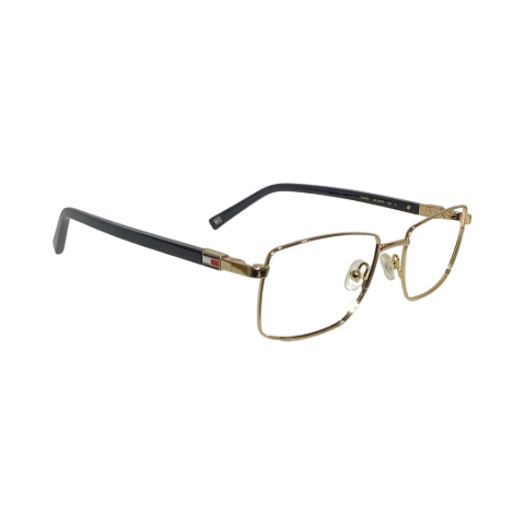 Tommy Hilfiger Th6300 Metal Gold Rectangle Full Frame 53
