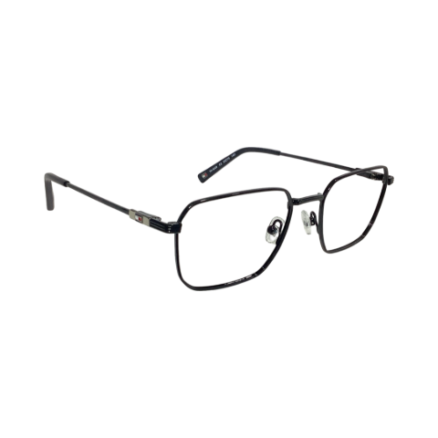 Tommy Hilfiger Th5409 Metal Black Square Full Frame 53