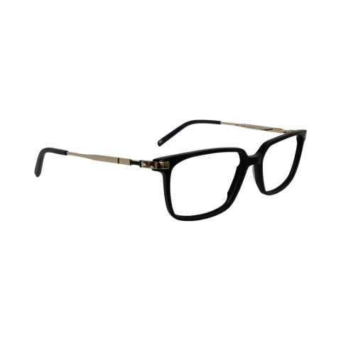 Tommy Hilfiger Th4421 Acetate Black Gold Rectangle Full Frame 55