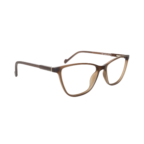 Believer 22001 Tr Flexi Brown Cat Eyes Full Frame 50