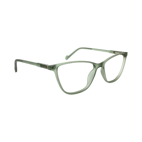 Believer 22001 Tr Flexi Green Cat Eyes Full Frame 50