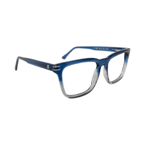 Oculis Oc10051 Acetate Blue Square Full Frame 54