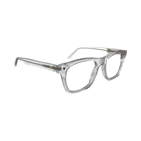 Oculis Oc10058 Acetate Cristal White Square Full Frame 51