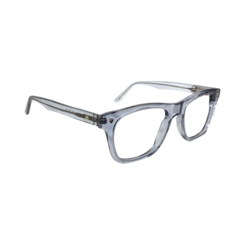 Oculis Oc10058 Acetate Gray Square Full Frame 51