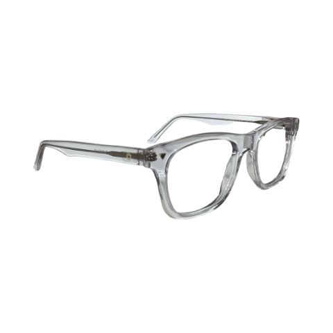 Oculis Oc10058 Acetate Cristal White Square Full Frame 51