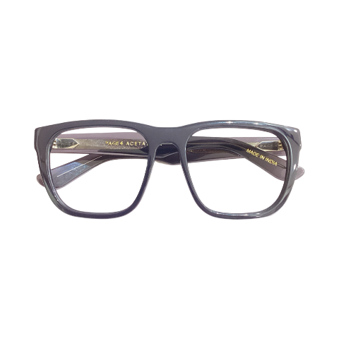 Page4 Pune Acetate Gray Square Full Frame 55