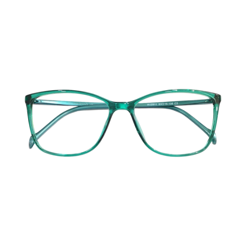 Williamjhon Wj2911 Tr Flexi Green Cat Eyes Full Frame 53