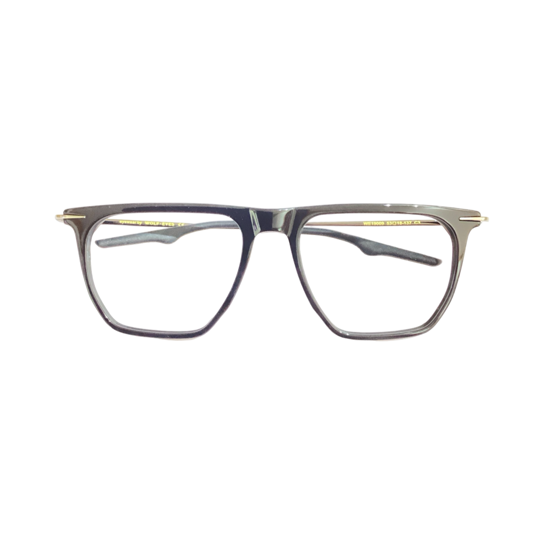 Wolfeyes We19009 Tr Flexi Black Wayfarer Full Frame 53