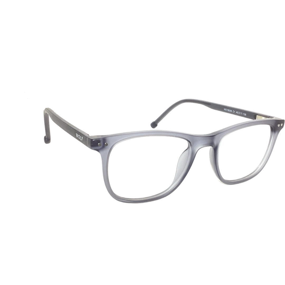 Wolfeyes We18009 Tr Flexi Gray Square Full Frame 45