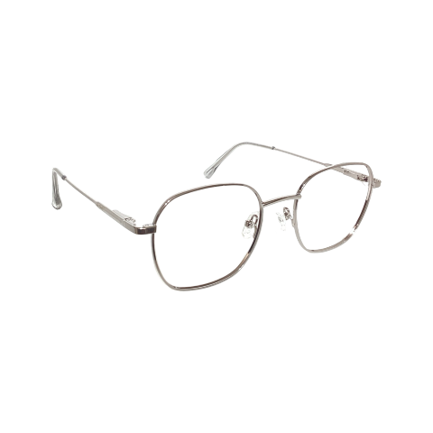 Lue Carlet 256104 Metal Silver Hexagon Full Frame 47