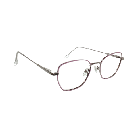 Lue Carlet 256110 Metal Silver Purple Cateyes Full Frame 50