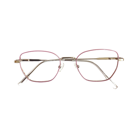 Lue Carlet 256110 Metal Silver Purple Cateyes Full Frame 50