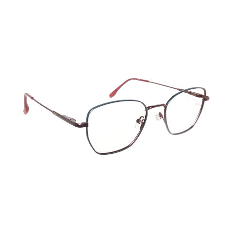 Lue Carlet 256110 Metal Red Black Cat Eyes Full Frame 50