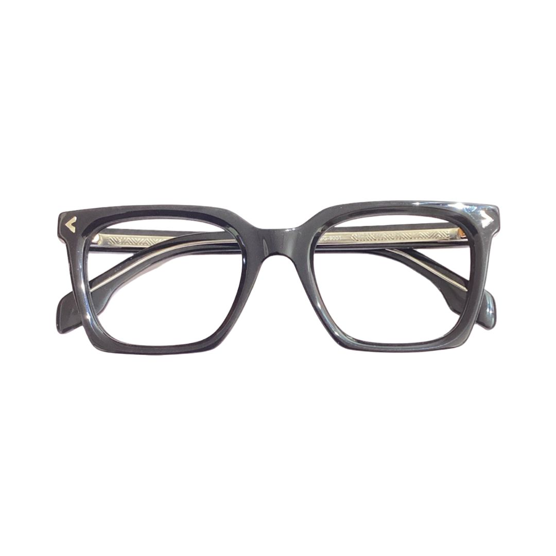 Ipeace Sg9001 Acetate Black Square Full Frame 51