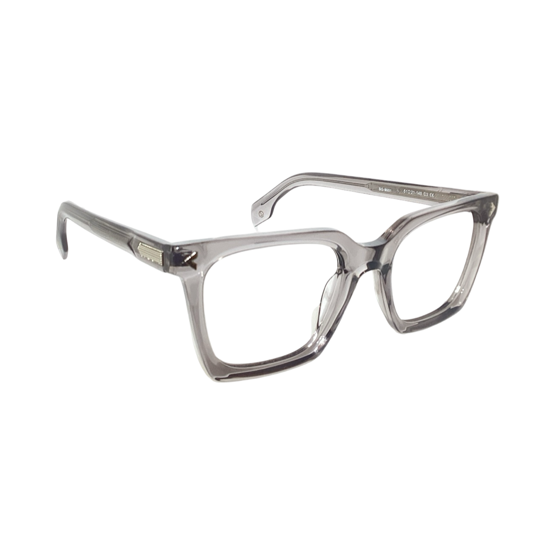 Ipeace Sg9001 Acetate Gray Square Full Frame 51