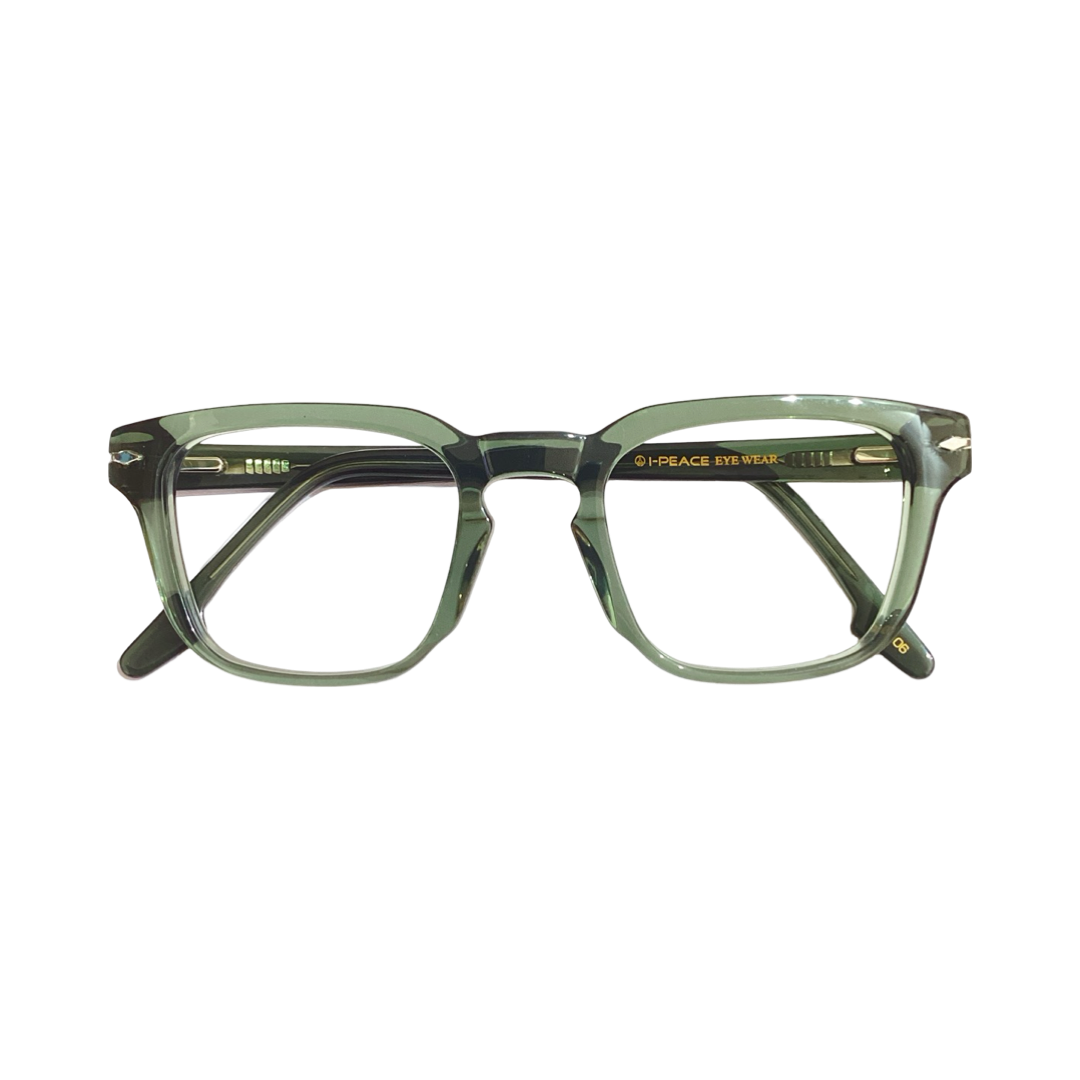 Ipeace Hm027 Acetate Green Wayfarer Full Frame 50