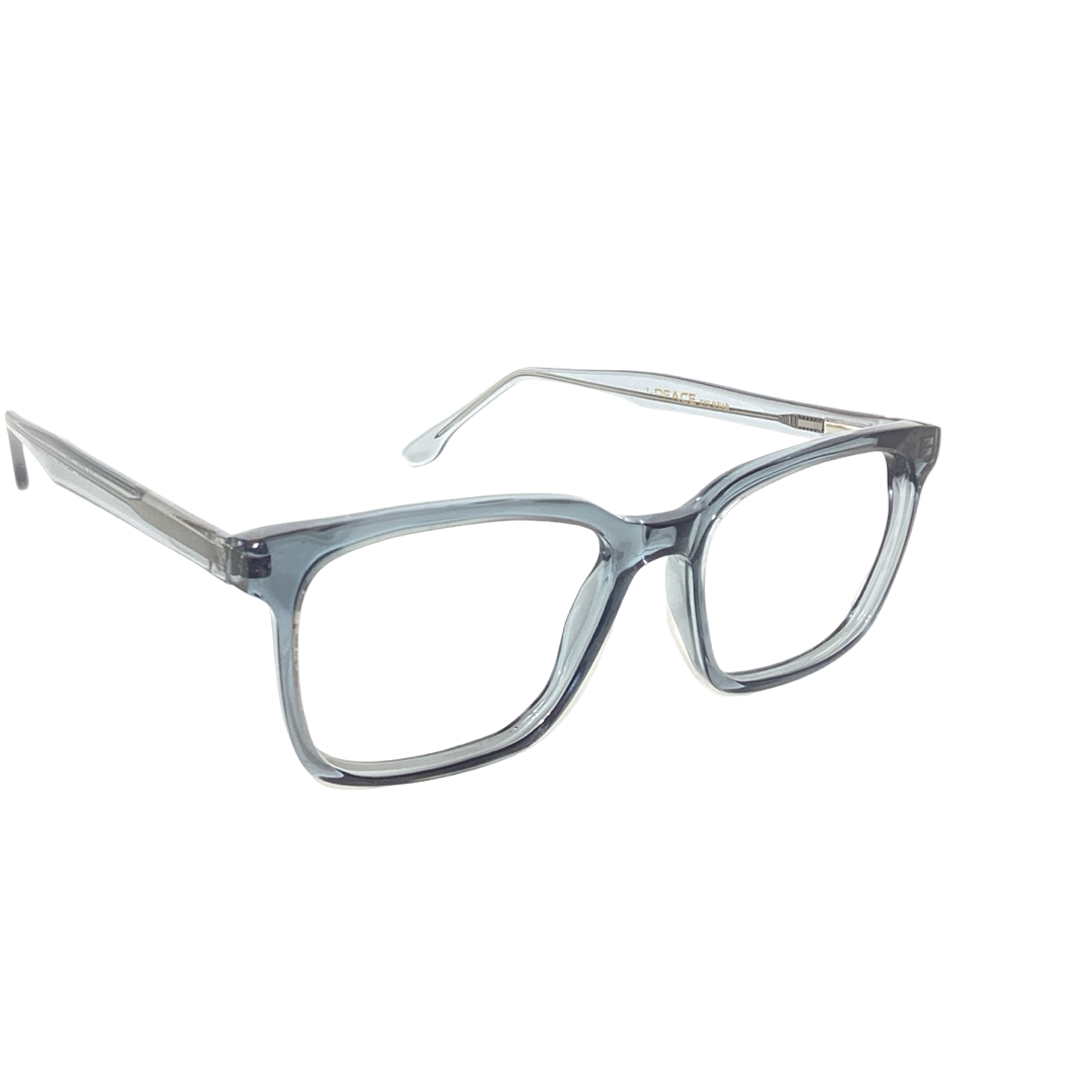 Ipeace M490 Acetate Gray Wayfarer Full Frame 52