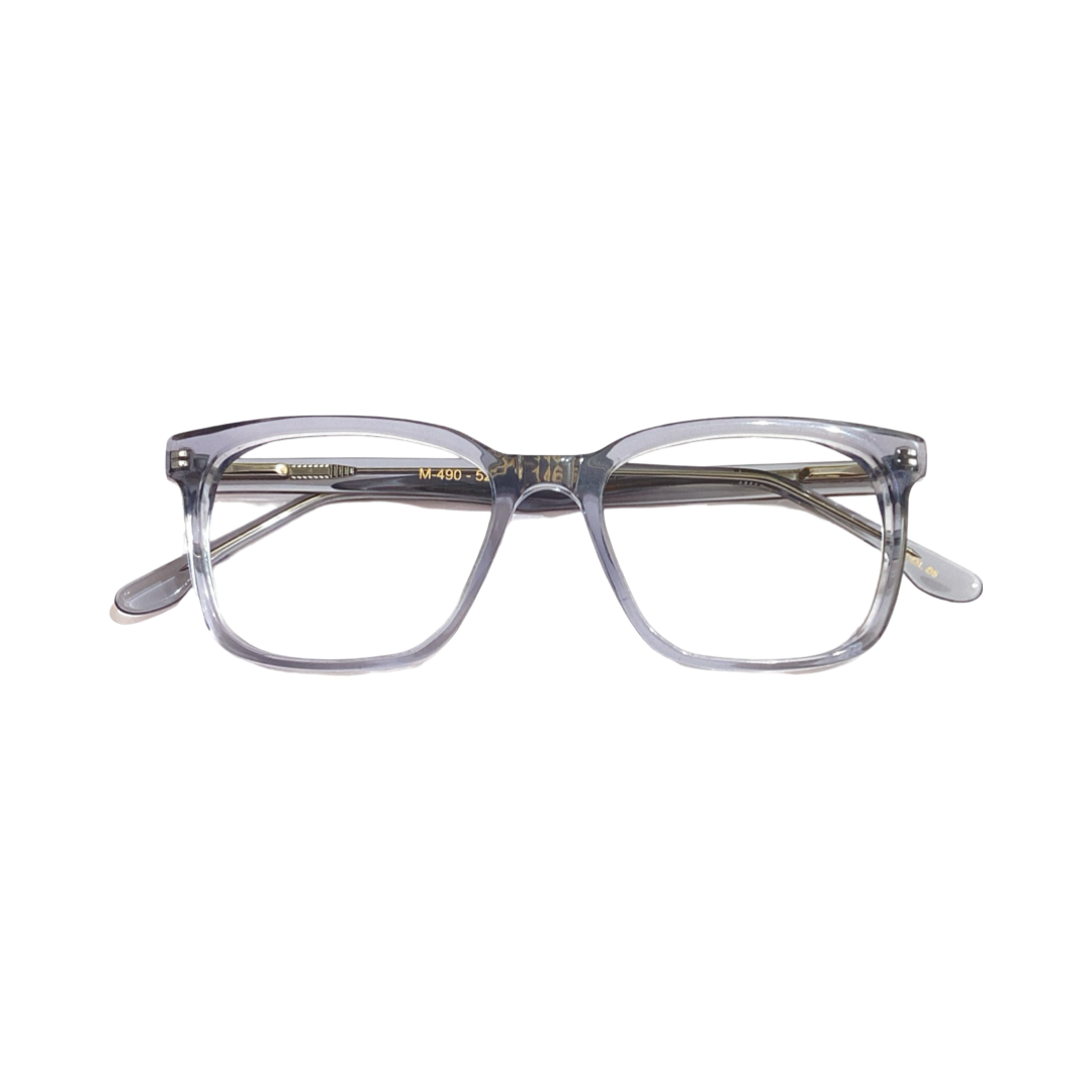 Ipeace M490 Acetate Gray Wayfarer Full Frame 52