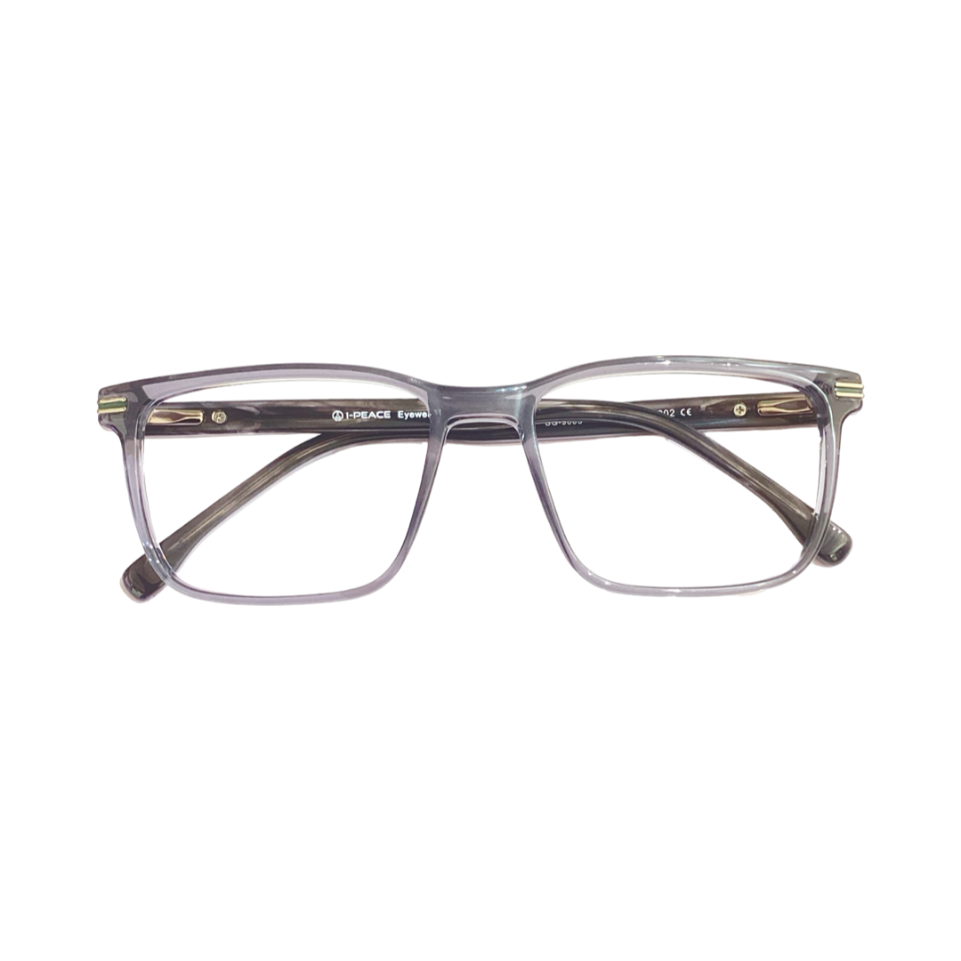 Ipeace Sg9003 Acetate Gray Square Full Frame 51