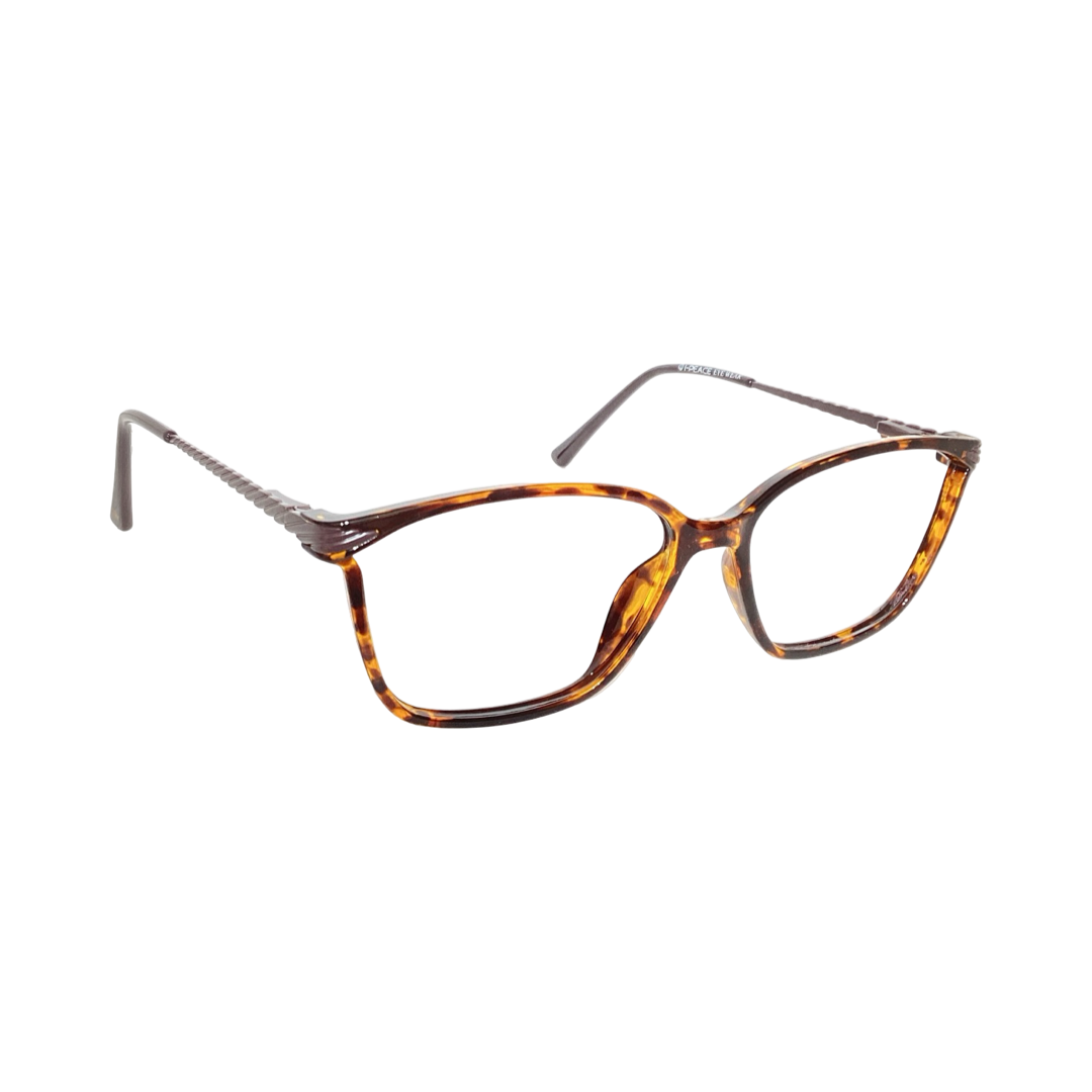 Ipeace 35204 Tr Flexi Brown Cat Eyes Full Frame 54
