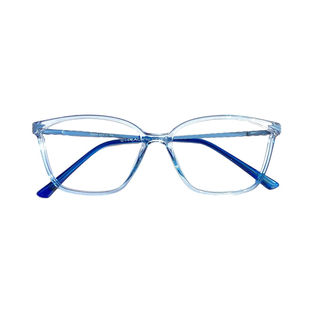 Ipeace 35204 Tr Flexi Blue Cat Eyes Full Frame 54