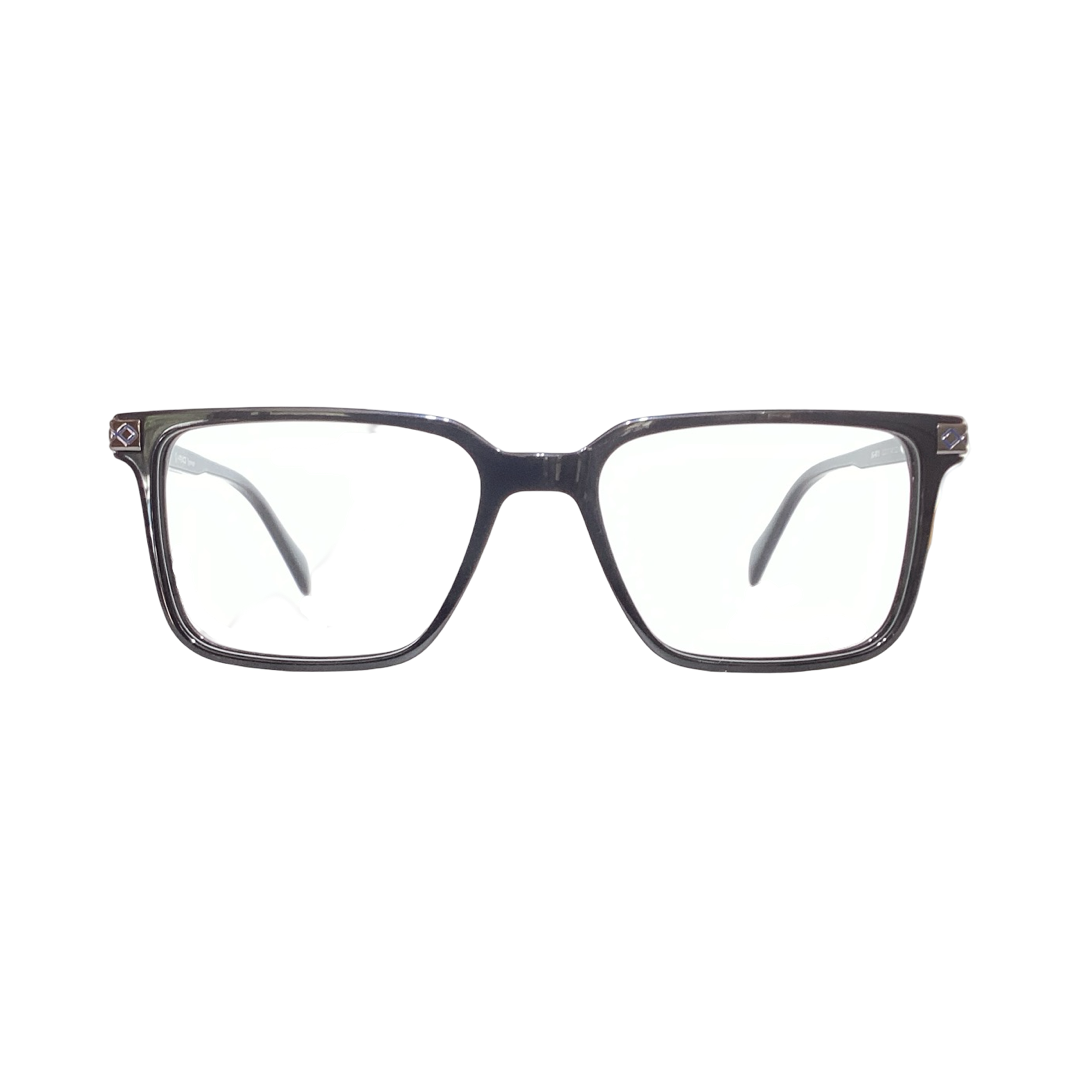 Ipeace Sg9010 Acetate Black Square Full Frame 53