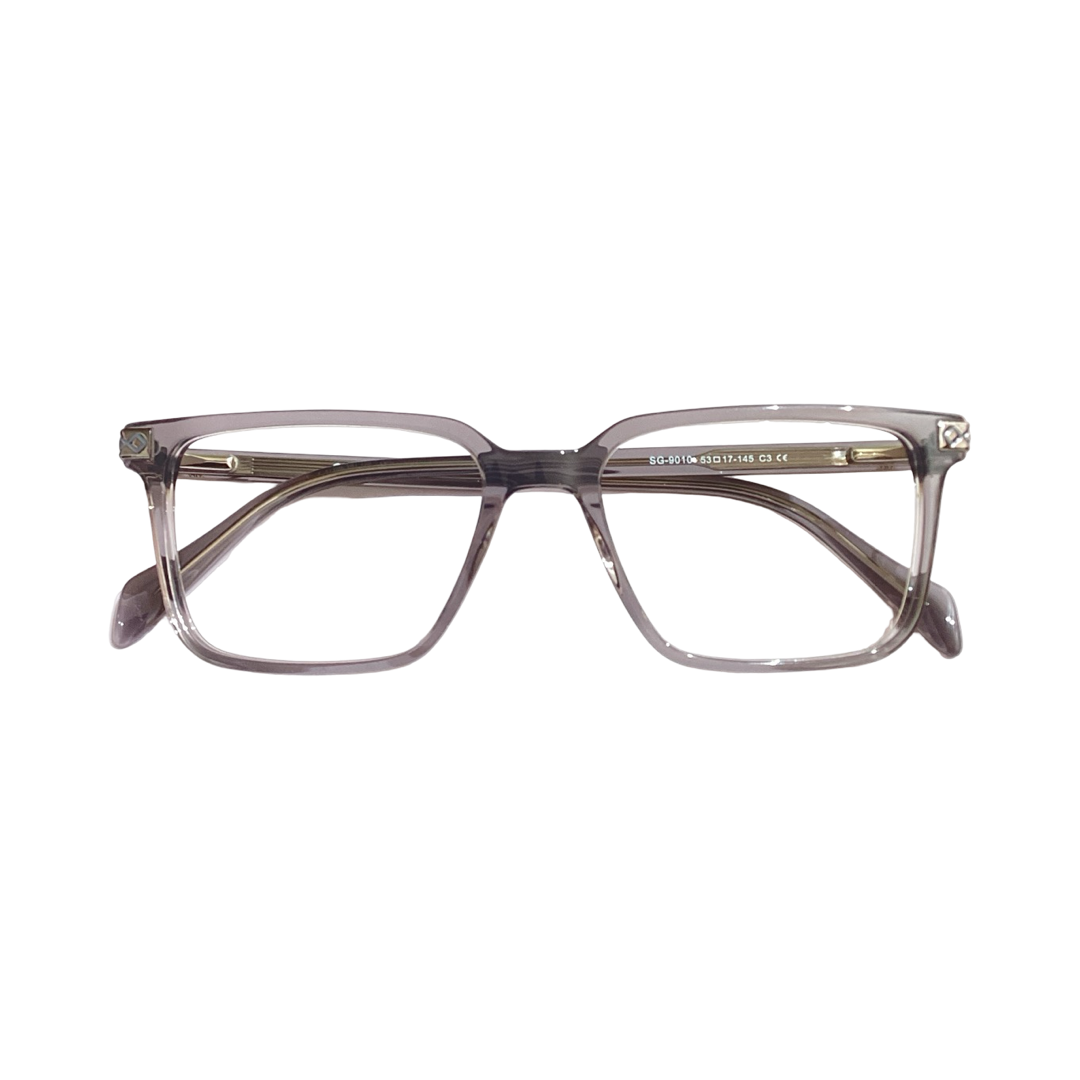 Ipeace Sg9010 Acetate Gray Square Full Frame 53