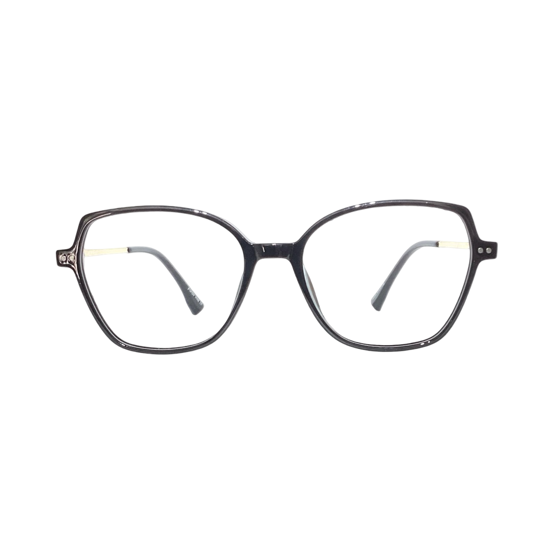 Para 9004 Tr Flexi Black Gold Cat Eyes Full Frame 51