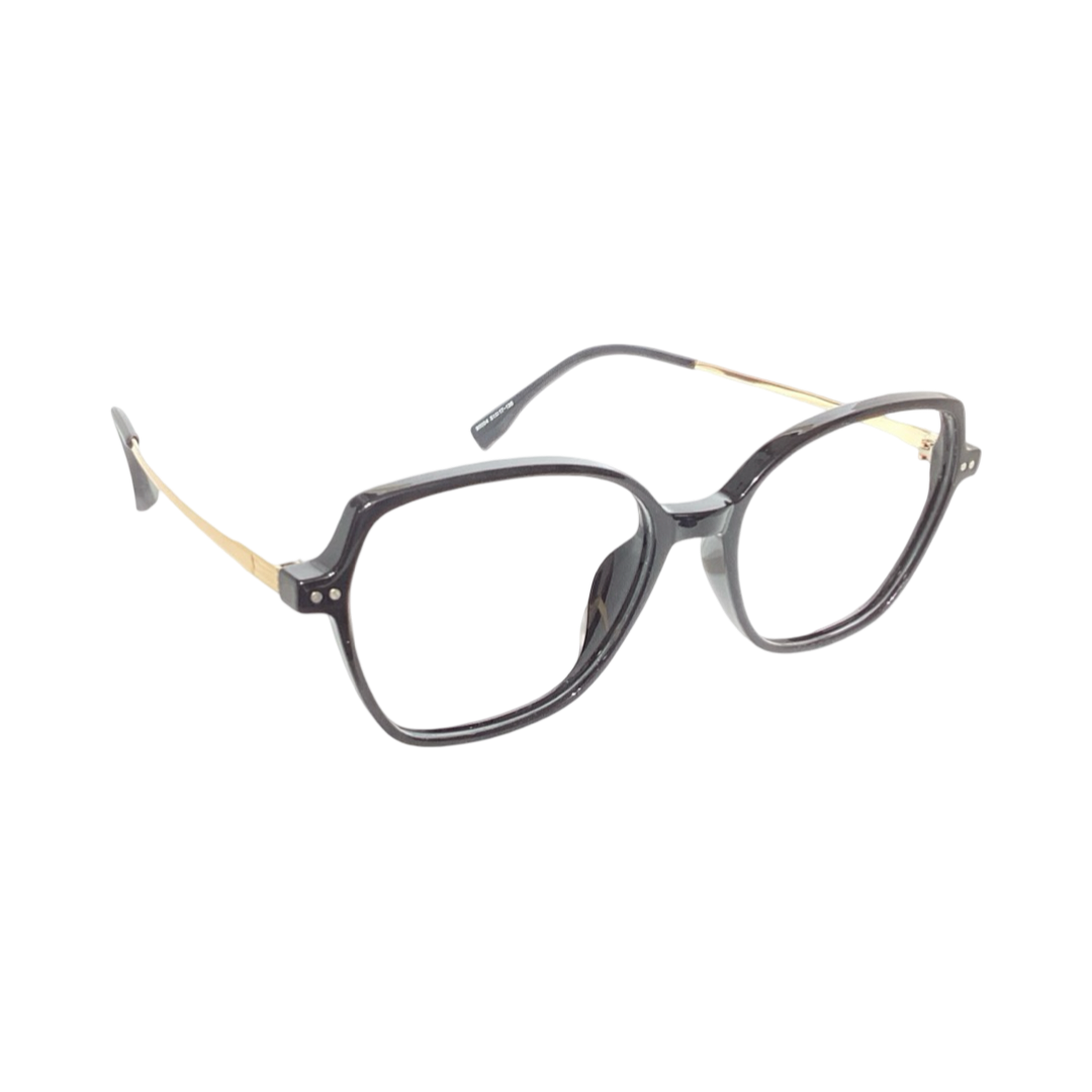 Para 9004 Tr Flexi Black Gold Cat Eyes Full Frame 51