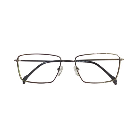 Provo Pt5815 Titanium Metalic Gray Square Full Frame 54