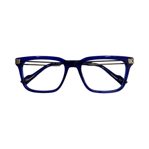 David Jhon Dj0445 Acetate Blue Square Full Frame 54