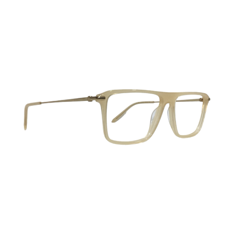 David Jhon Dj0481 Acetate Cream Rectangle Full Frame 54