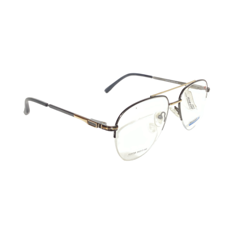 Discovery G20706 Metal Gold Black Aviator Half Frame 54