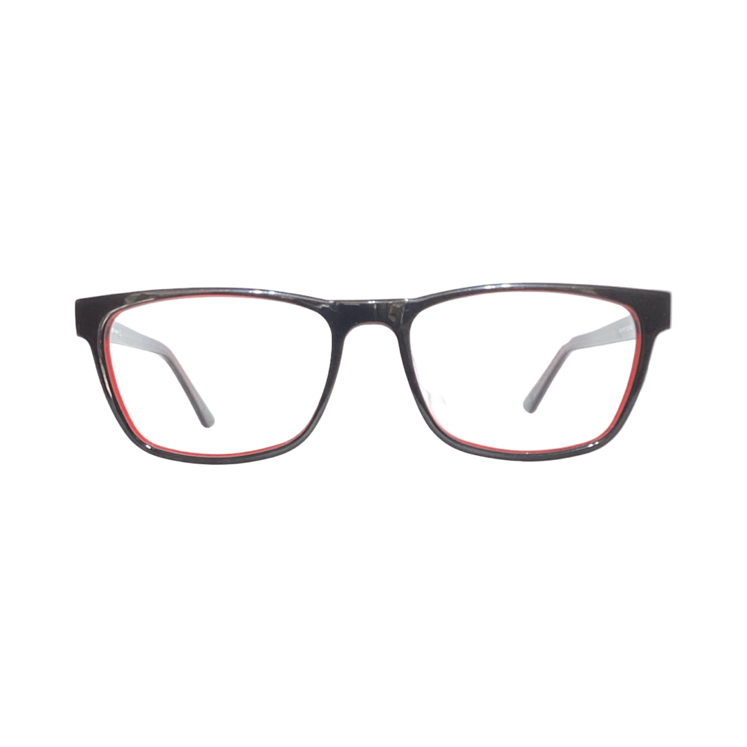 Sprint Sn312 Acetate Black Rectangle Full Frame 54