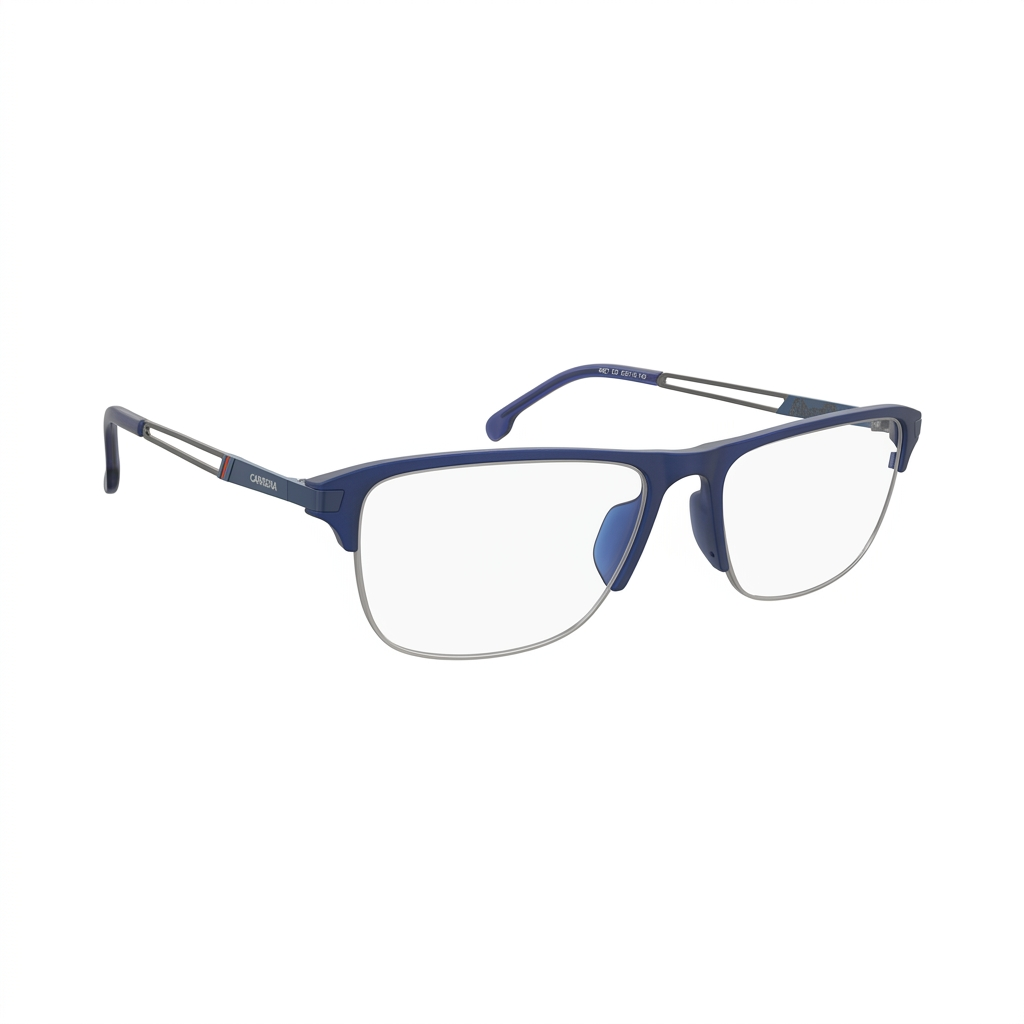 Carrera 6921 Metal Blue Square Half Frame 53