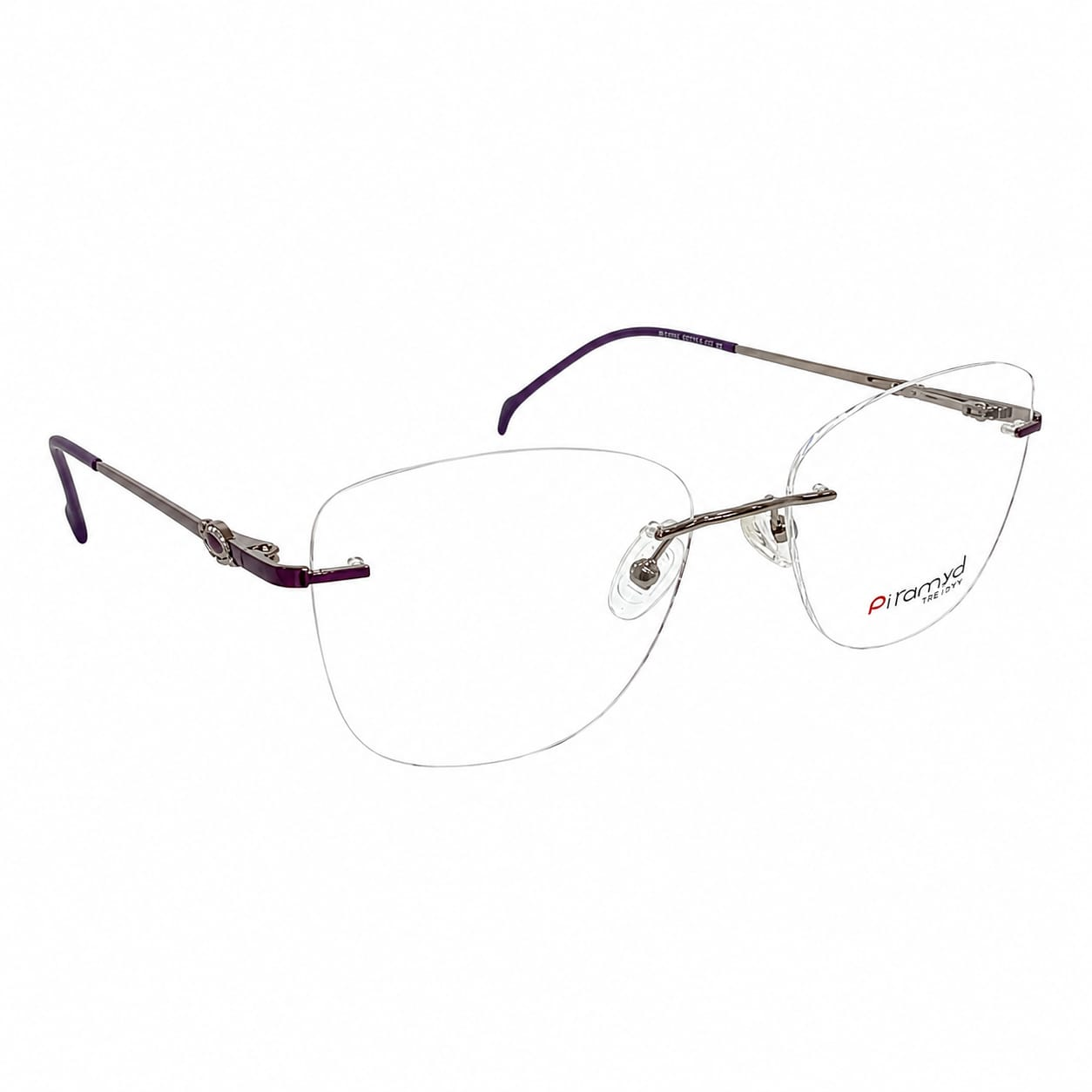 Piramyd Ip12054 Ip Plating Purple Cat Eyes Full Frame 55