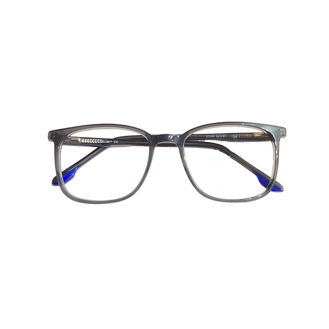Sparkle Player 97098 Acetate Gray Square Full Frame 52