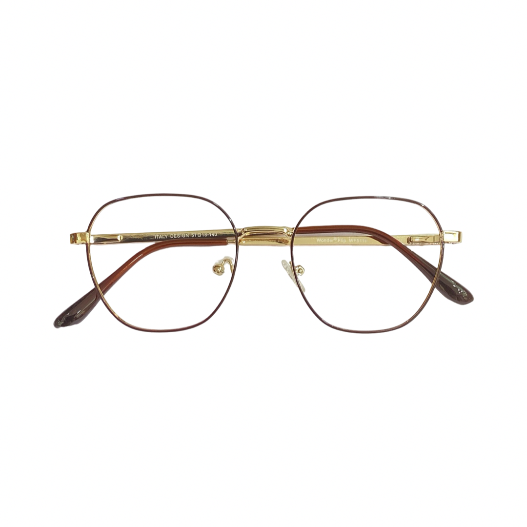 Wonder Wf5119 Metal Gold Black Hexagon Full Frame 51
