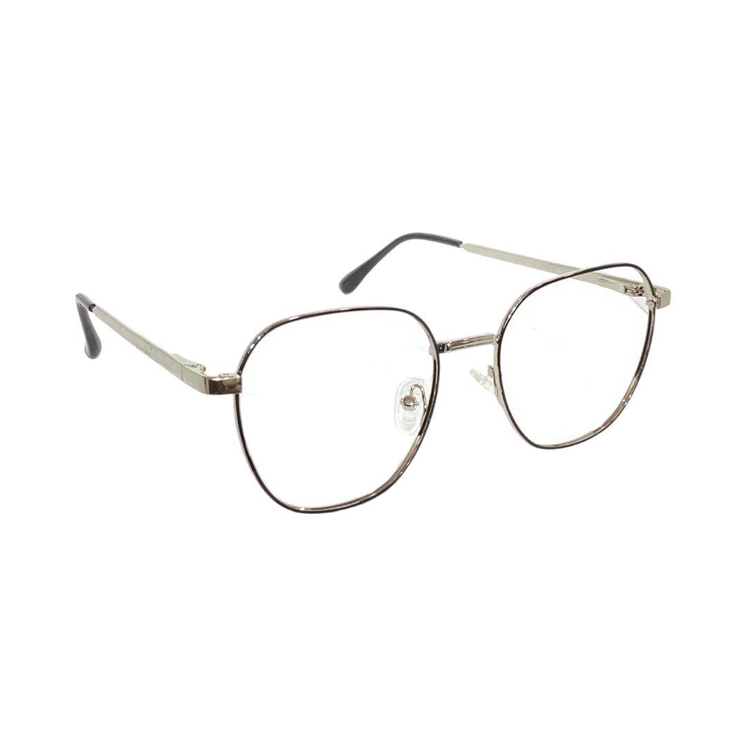 Wonder Wf5119 Metal Silver Black Hexagon Full Frame 51