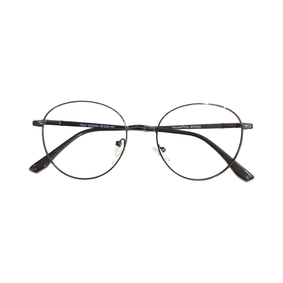 Wonder Wf5122 Metal Black Round Full Frame 50