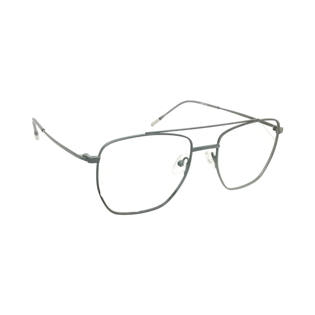 Eyeu 551602 Metal Gray Retro Full Frame 54