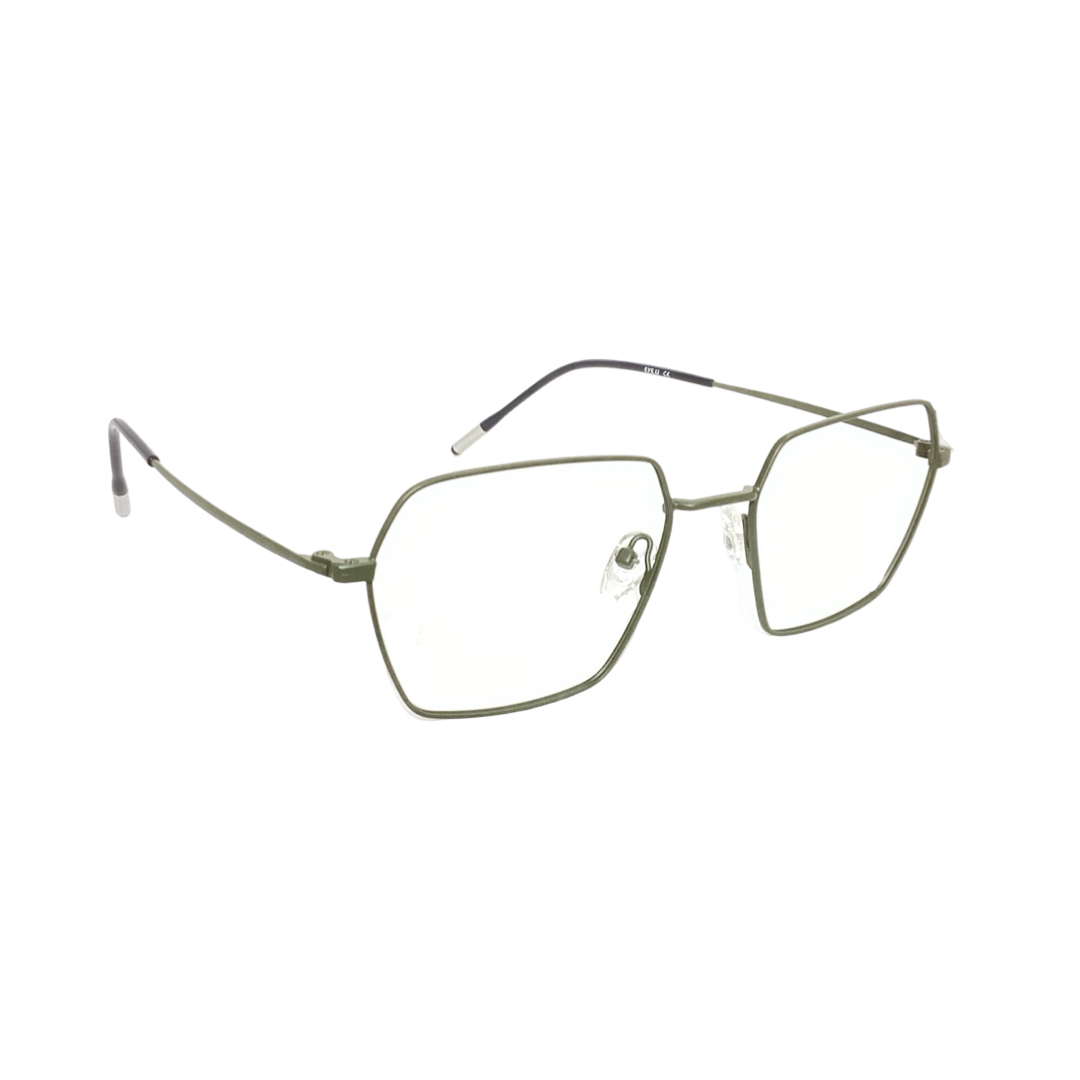 Eyeu 551608 Metal Green Square Full Frame 52