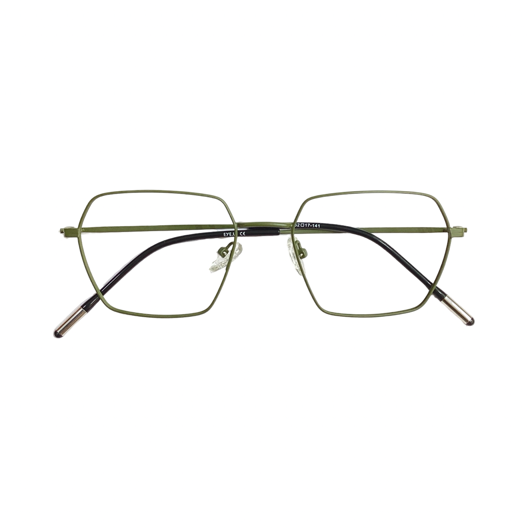 Eyeu 551608 Metal Green Square Full Frame 52