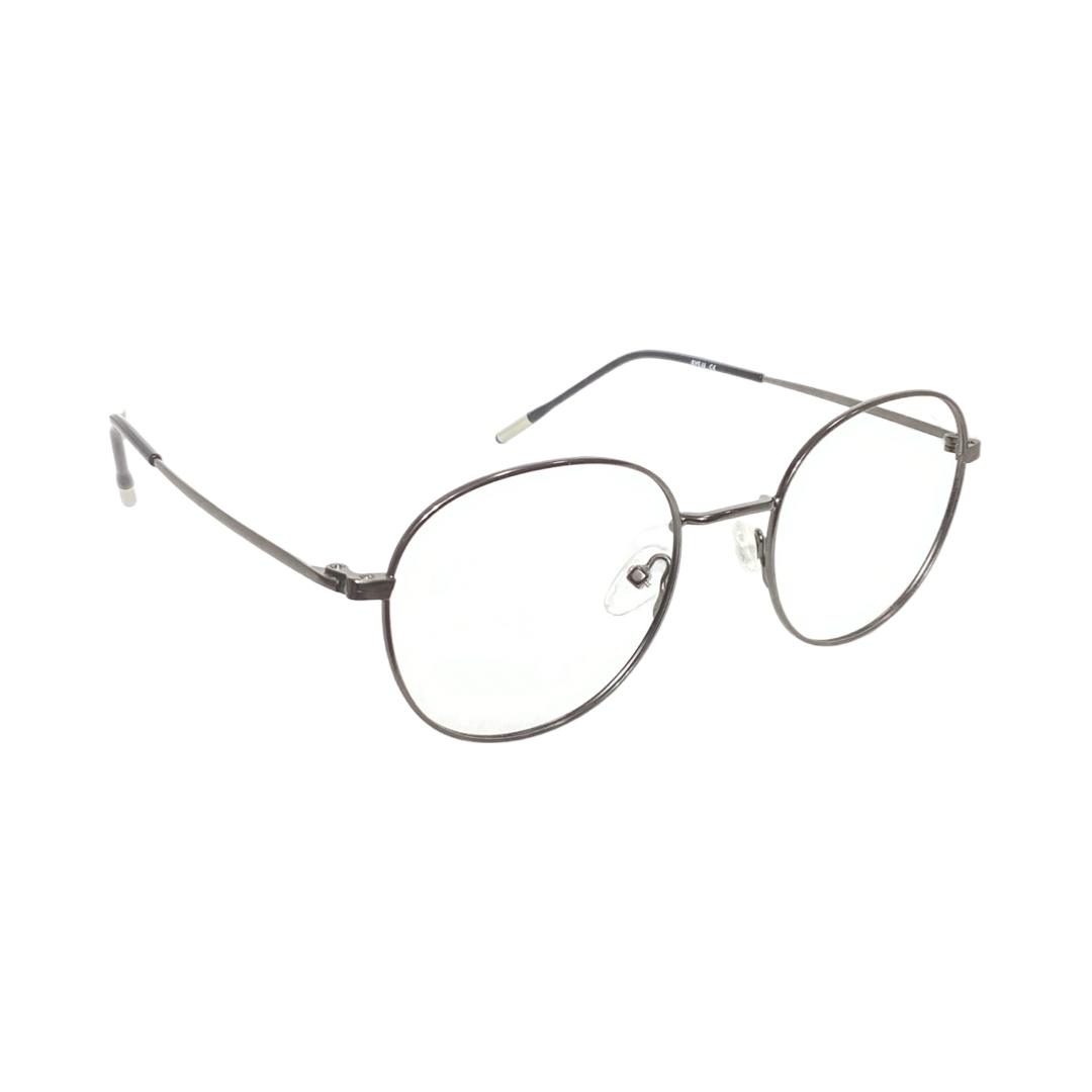 Eyeu  551606 Metal Gray Round Full Frame 49
